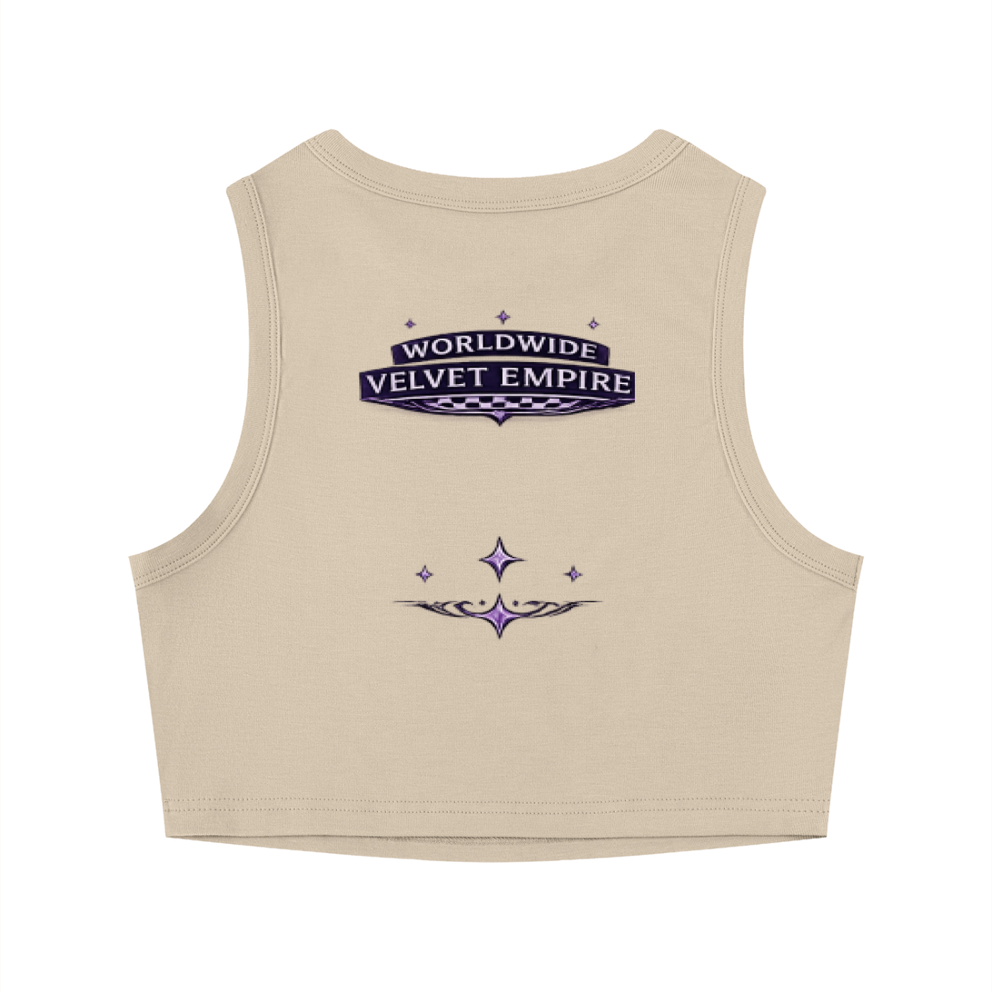 Women's Tight Crewneck Crop Tank Top