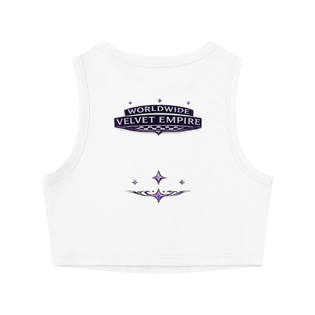 Women's Tight Crewneck Crop Tank Top