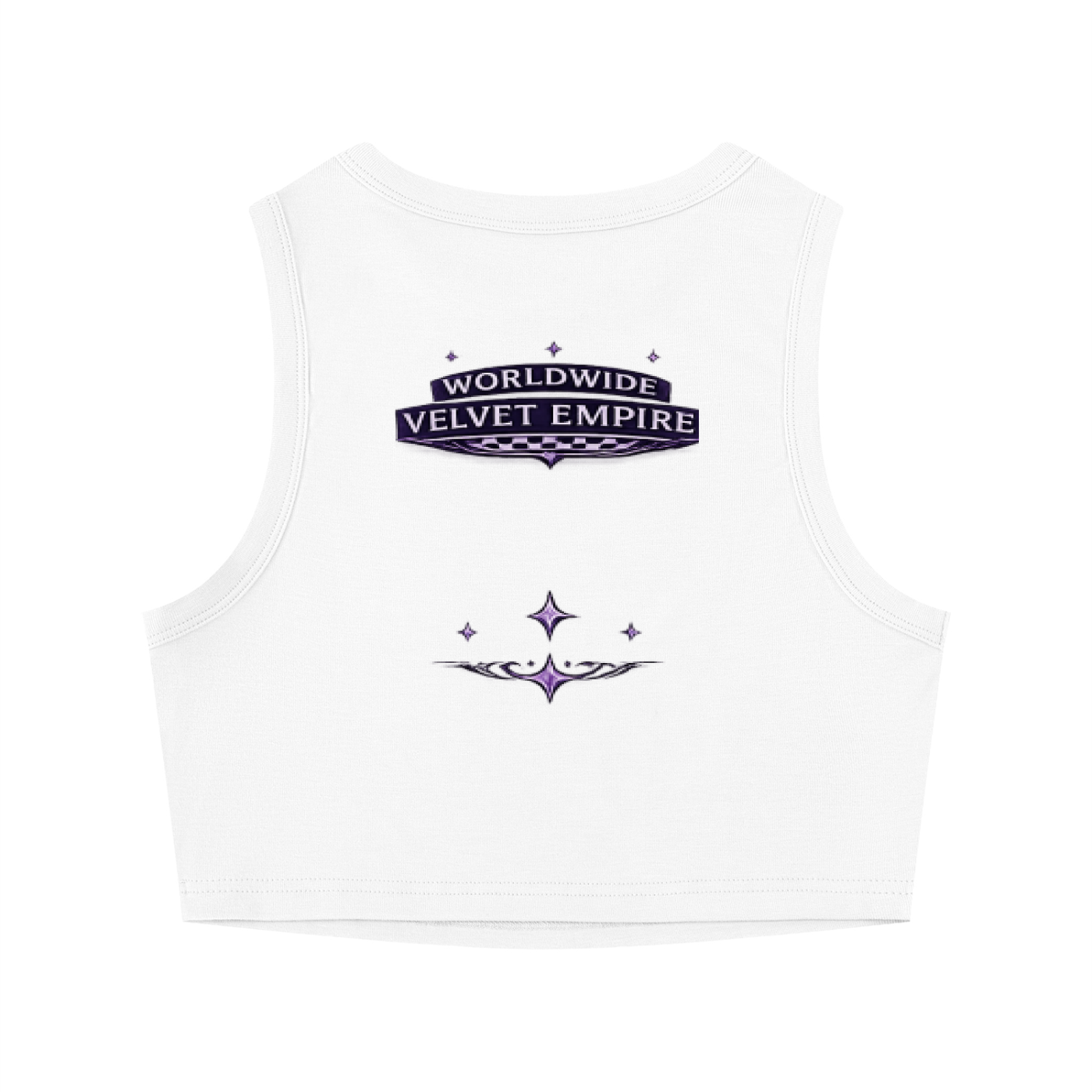 Women's Tight Crewneck Crop Tank Top