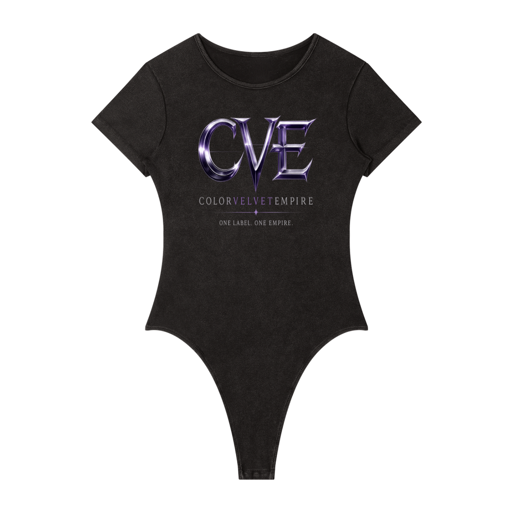 Women's Mineral Wash Crewneck Bodysuit