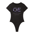 Women's Mineral Wash Crewneck Bodysuit