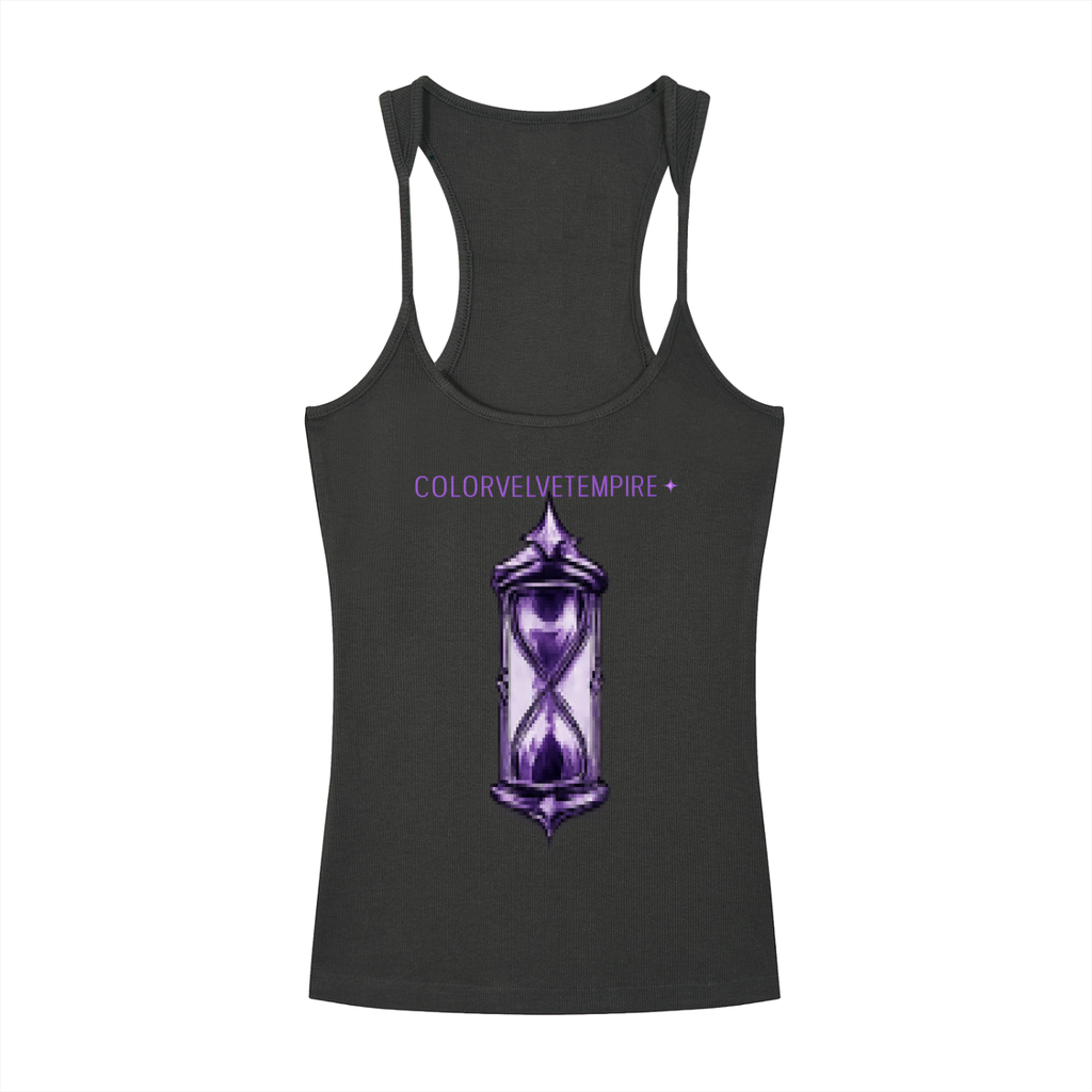 Slim Fit Ribbed Racerback Tank Top