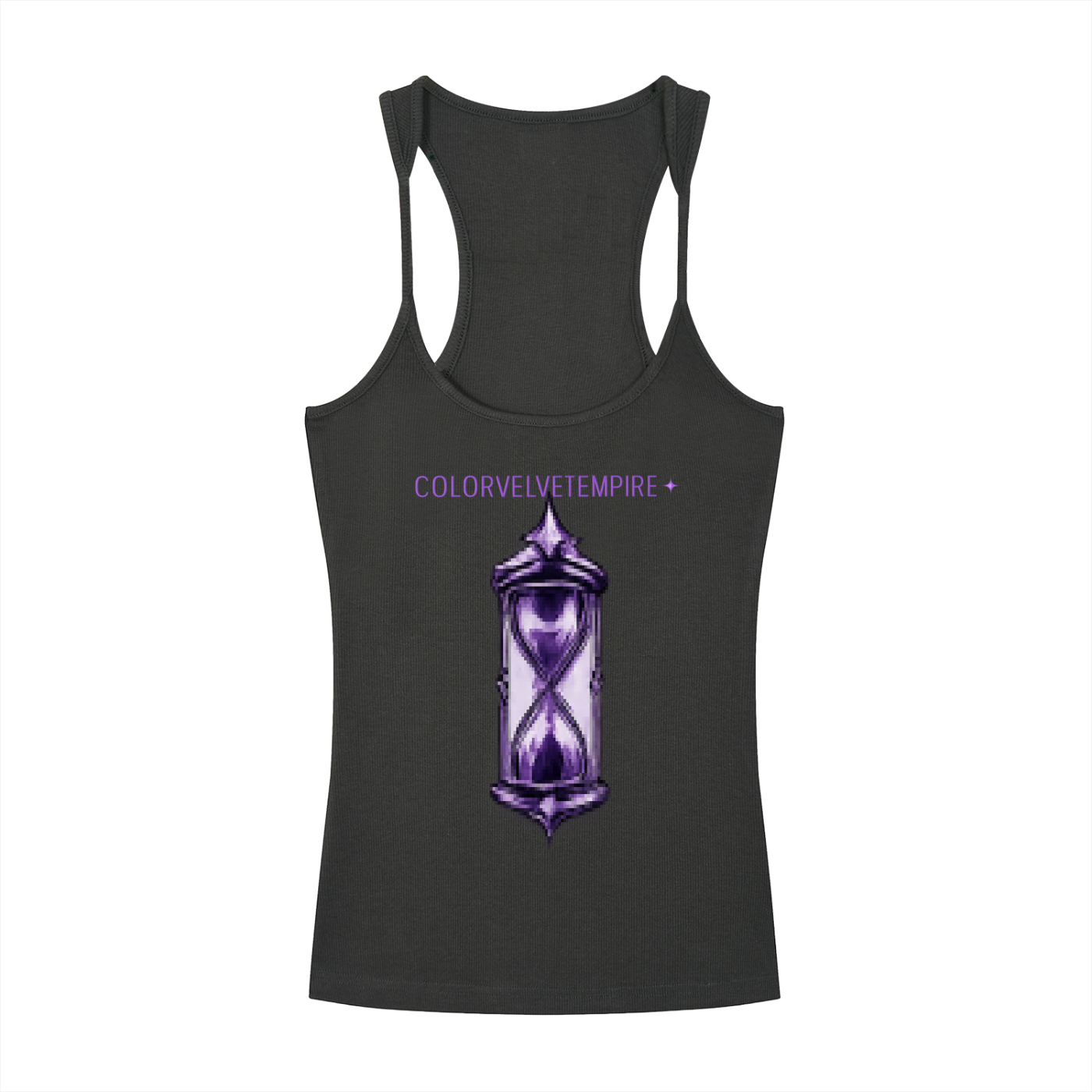 Slim Fit Ribbed Racerback Tank Top