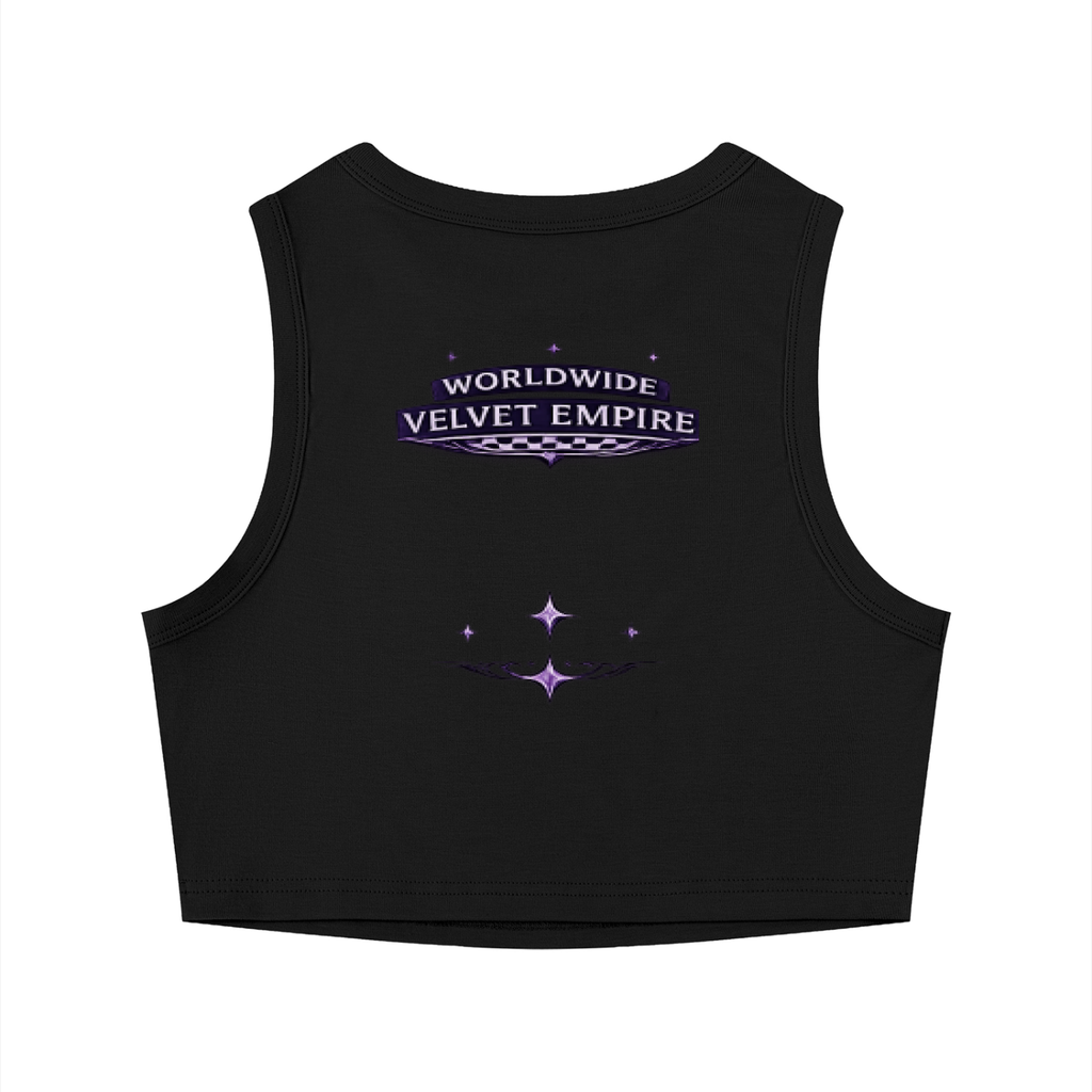 Women's Tight Crewneck Crop Tank Top
