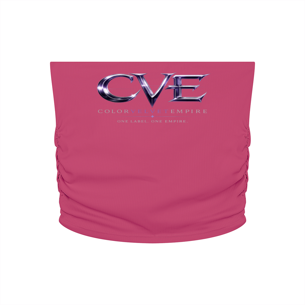 Women’s Ruched Cropped Yoga Tube Top