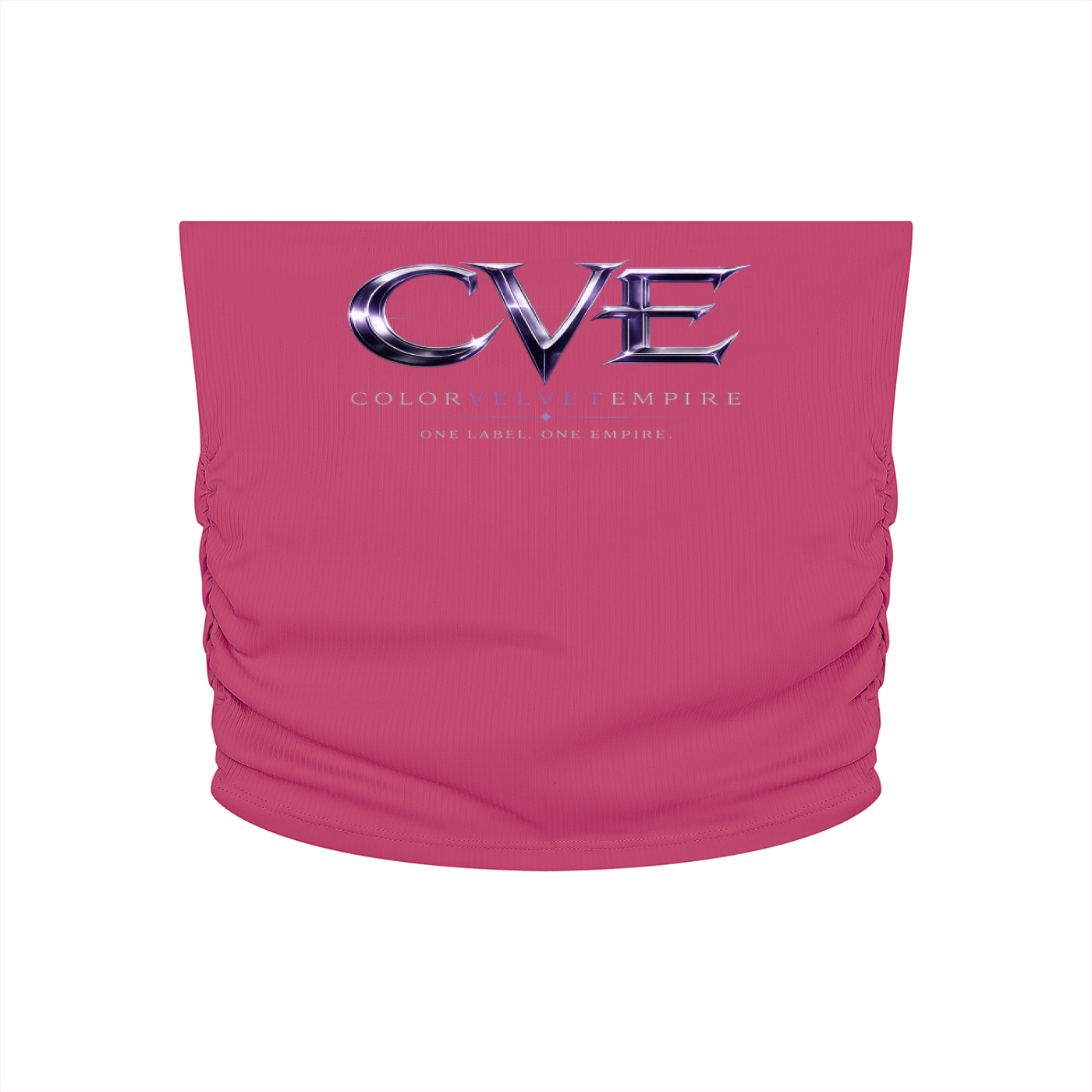 Women’s Ruched Cropped Yoga Tube Top
