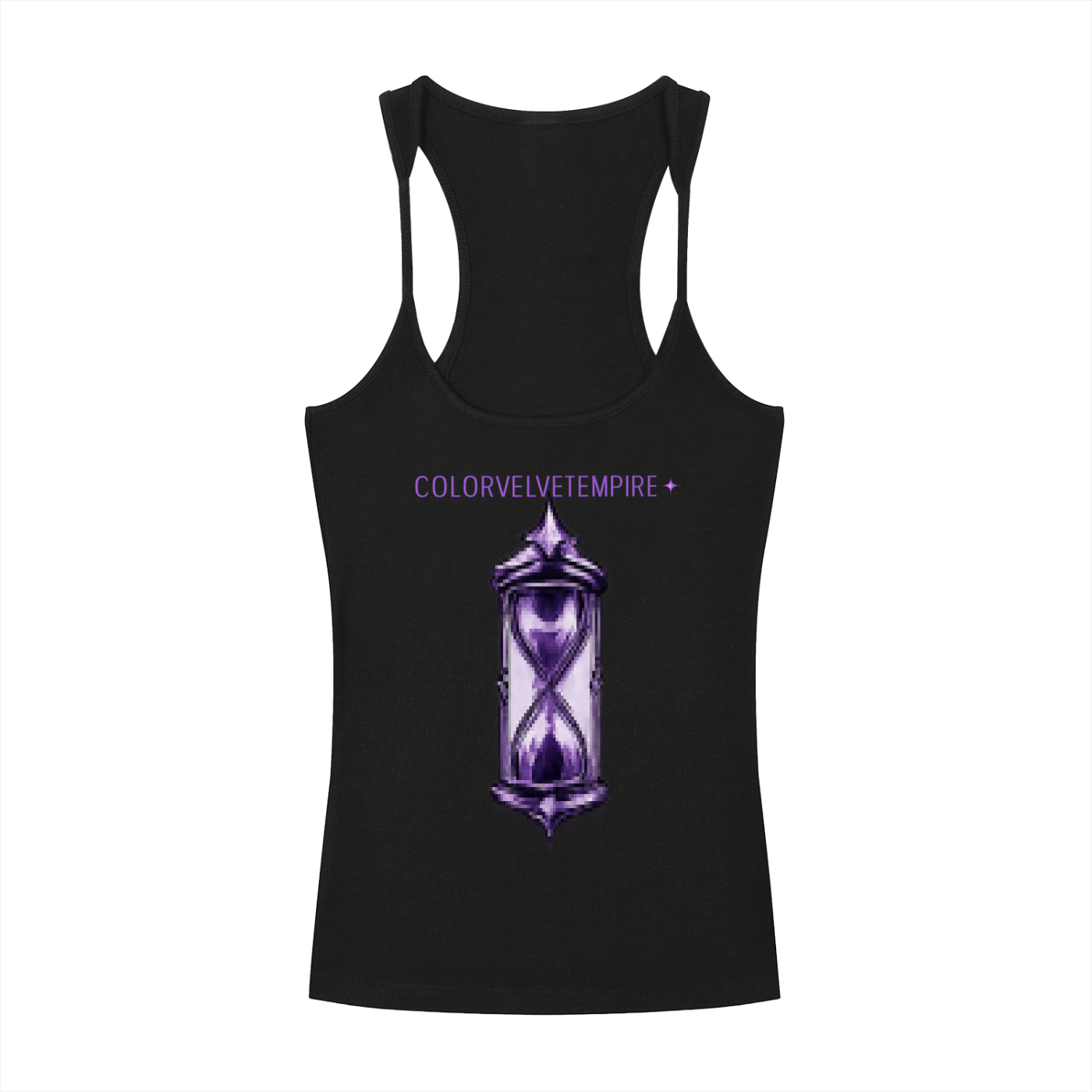 Slim Fit Ribbed Racerback Tank Top