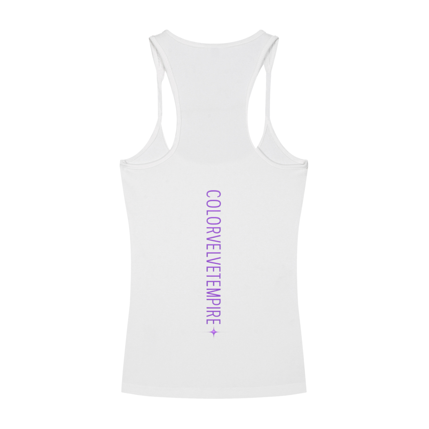 Slim Fit Ribbed Racerback Tank Top