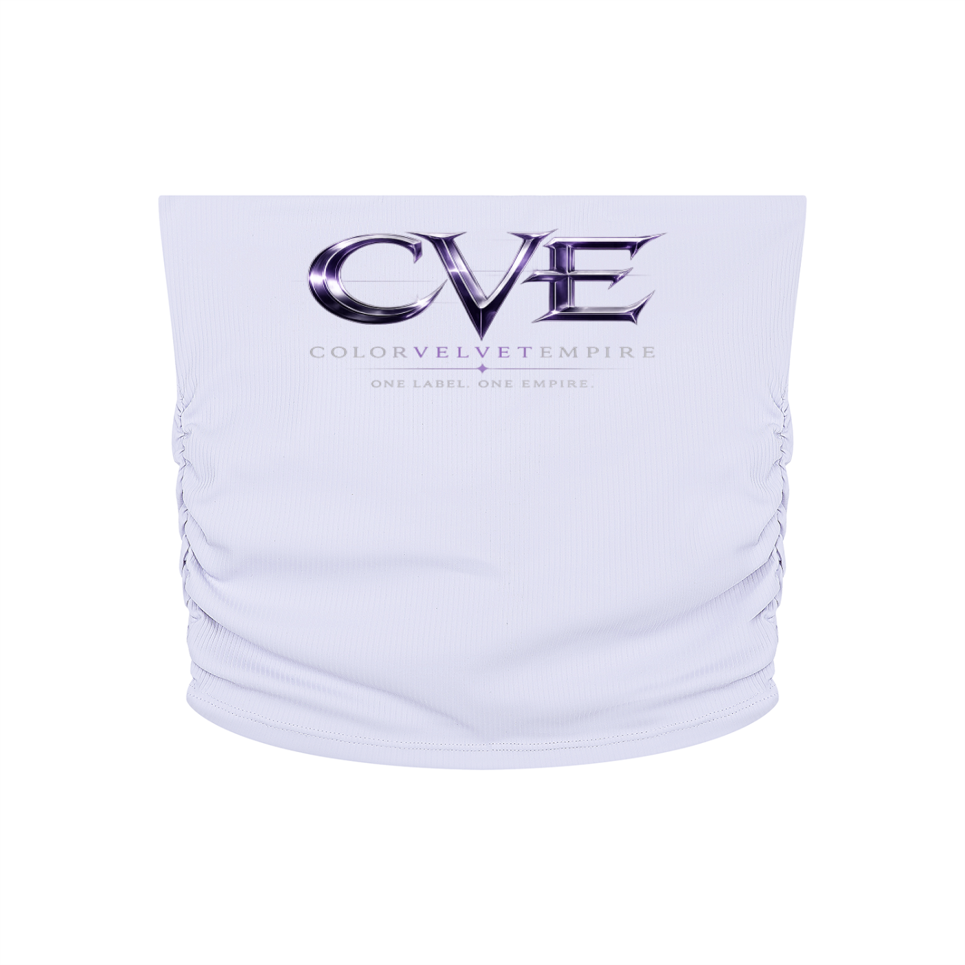 Women’s Ruched Cropped Yoga Tube Top