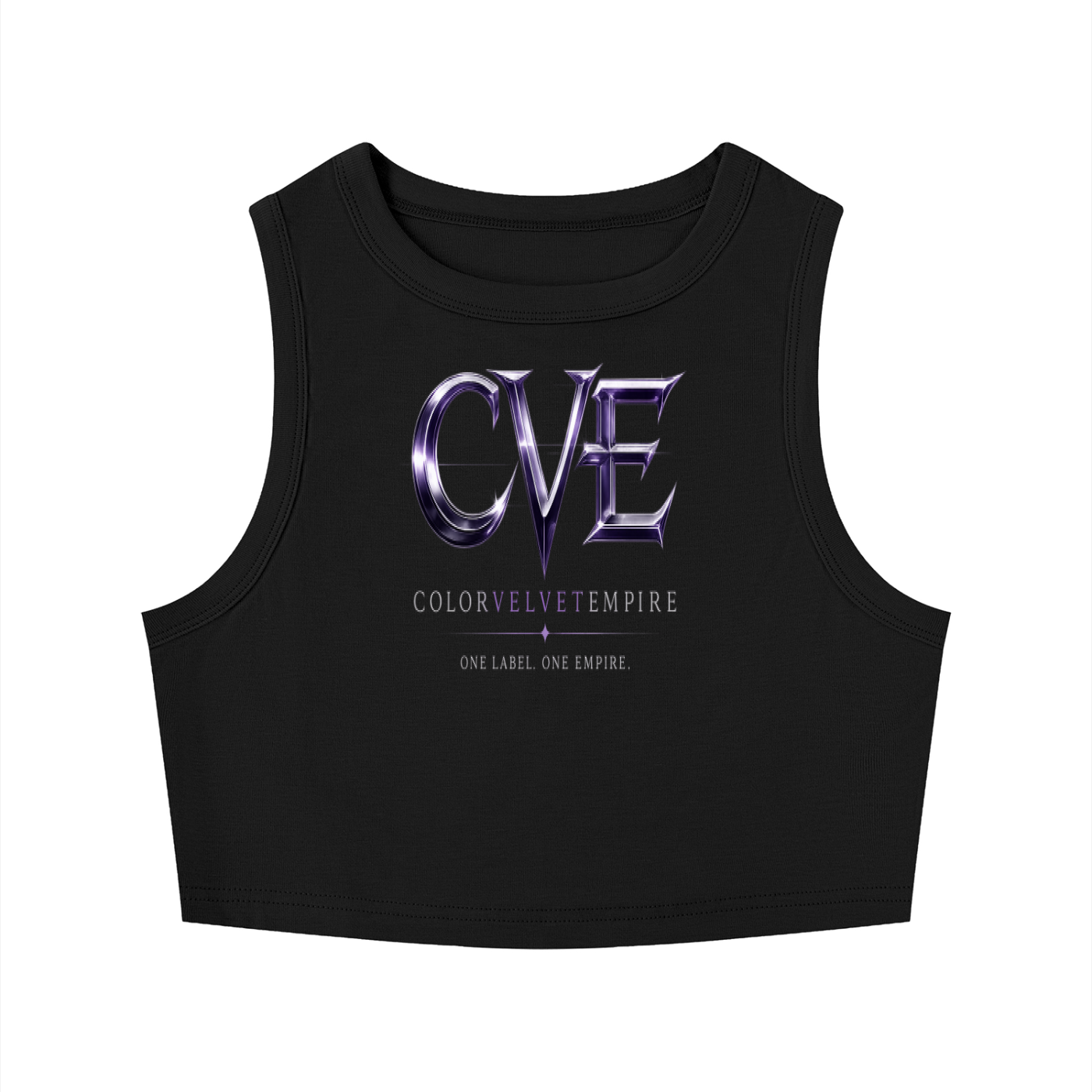 Women's Tight Crewneck Crop Tank Top