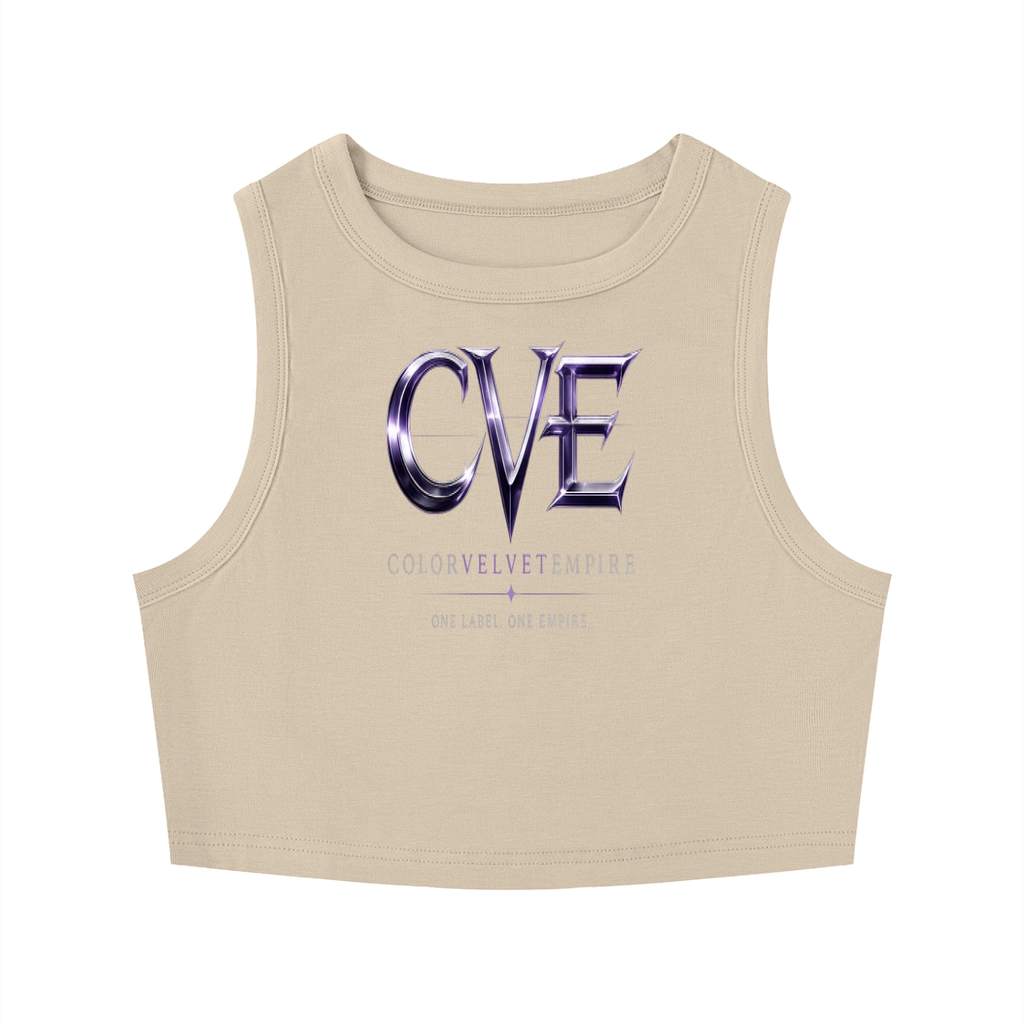 Women's Tight Crewneck Crop Tank Top