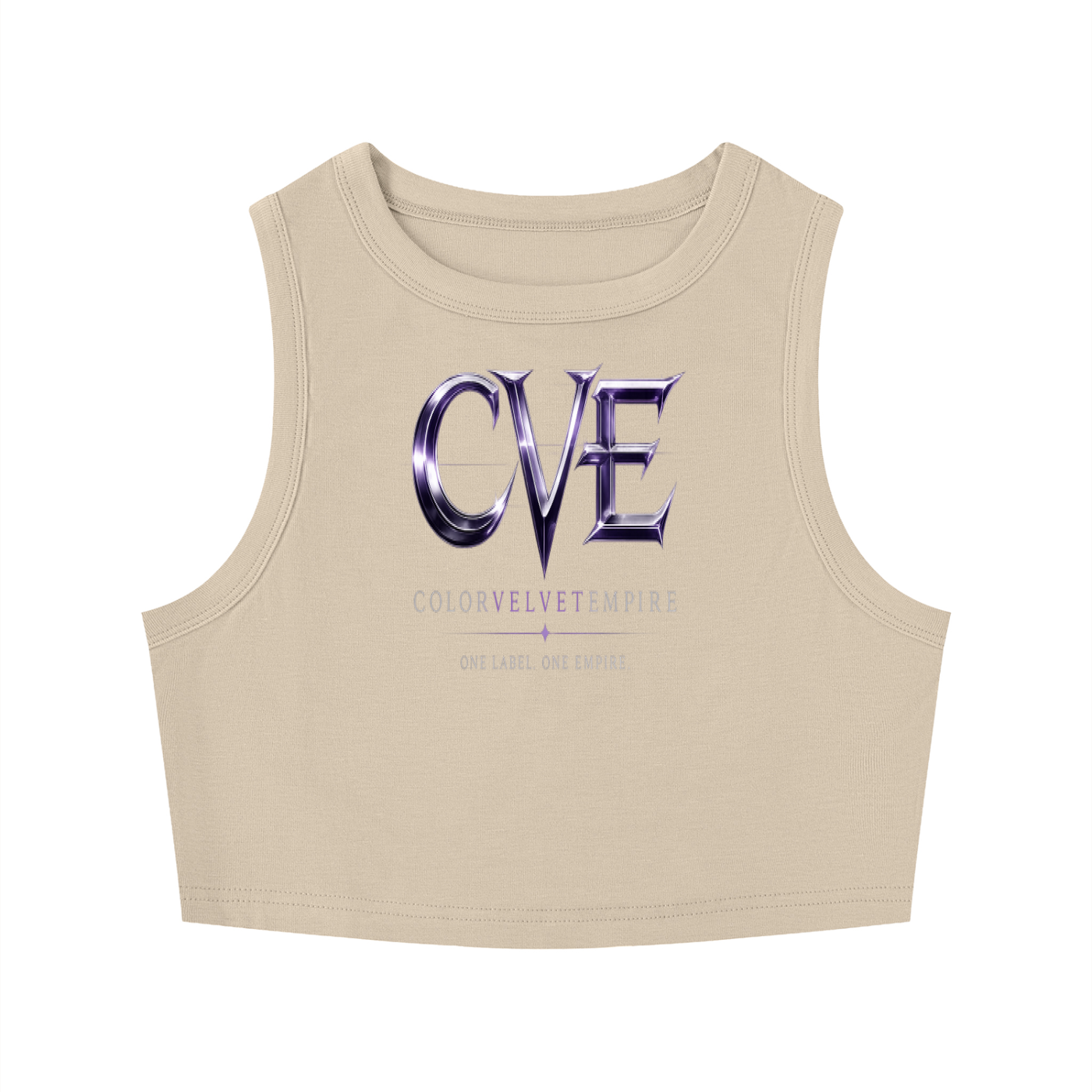Women's Tight Crewneck Crop Tank Top