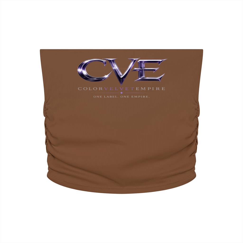 Women’s Ruched Cropped Yoga Tube Top