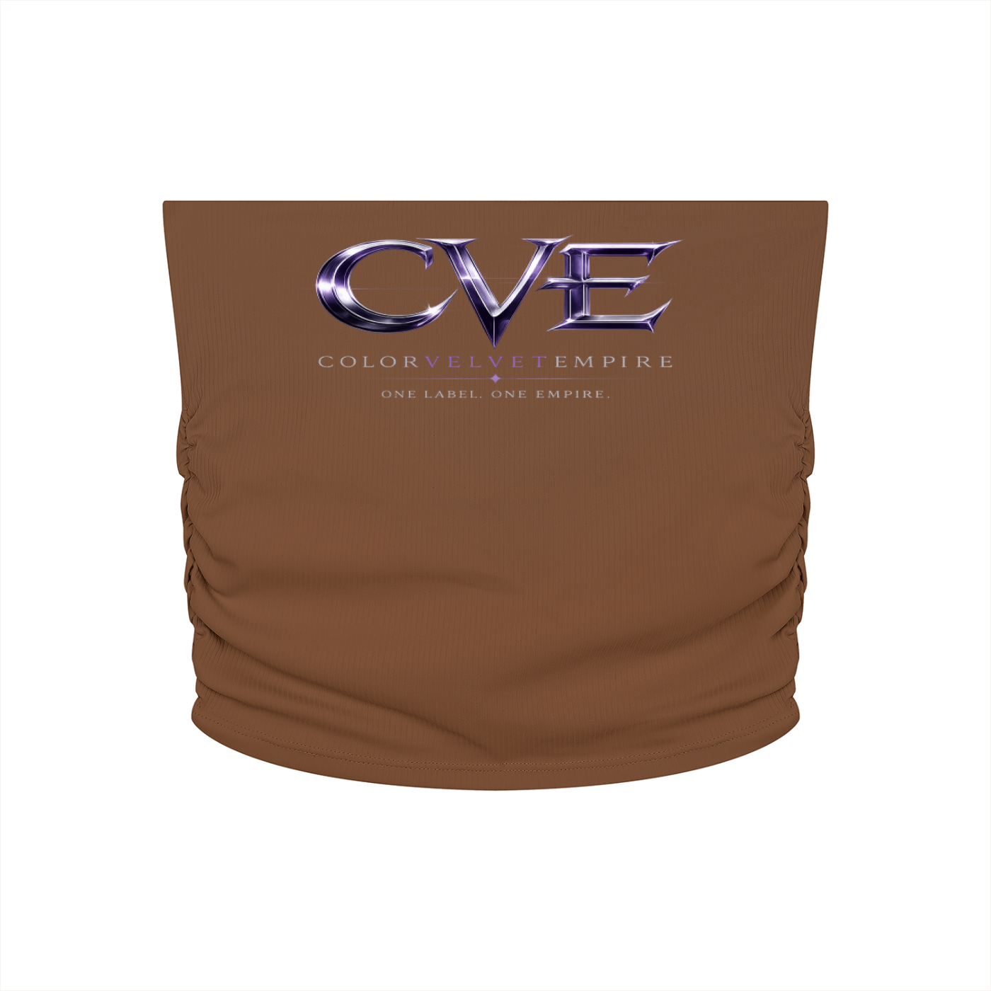 Women’s Ruched Cropped Yoga Tube Top