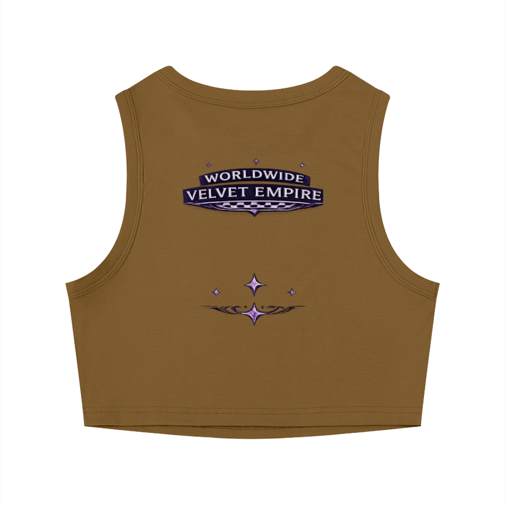 Women's Tight Crewneck Crop Tank Top