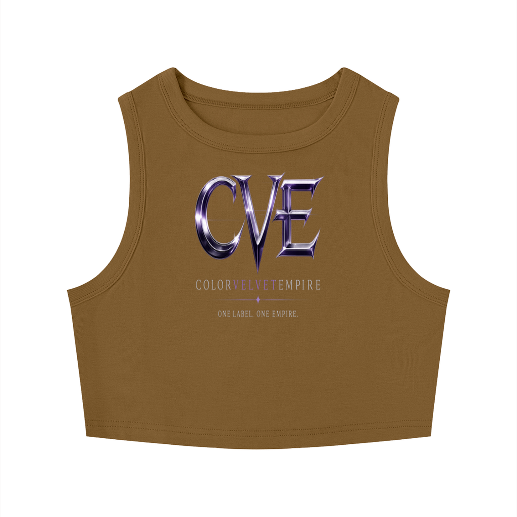 Women's Tight Crewneck Crop Tank Top
