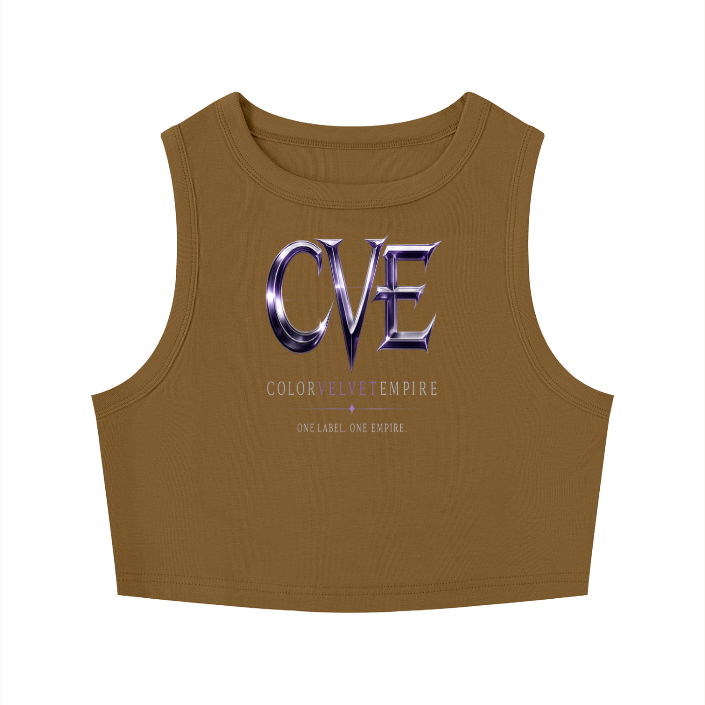 Women's Tight Crewneck Crop Tank Top
