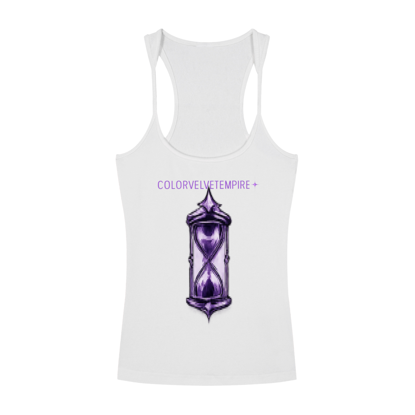 Slim Fit Ribbed Racerback Tank Top