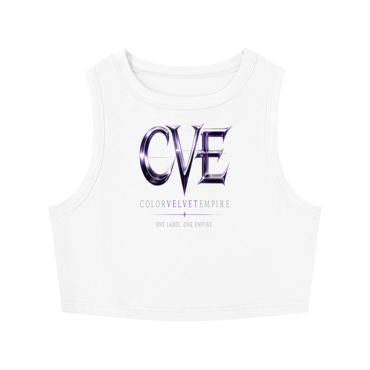 Women's Tight Crewneck Crop Tank Top