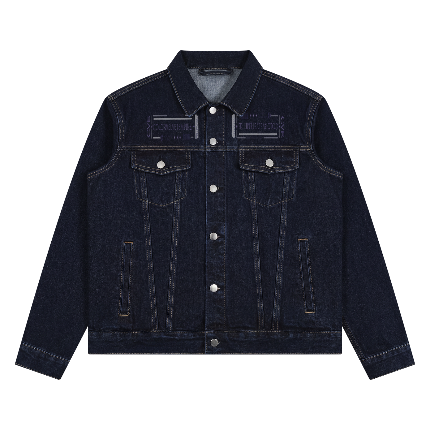 Unisex Vintage Wash Denim Jacket
