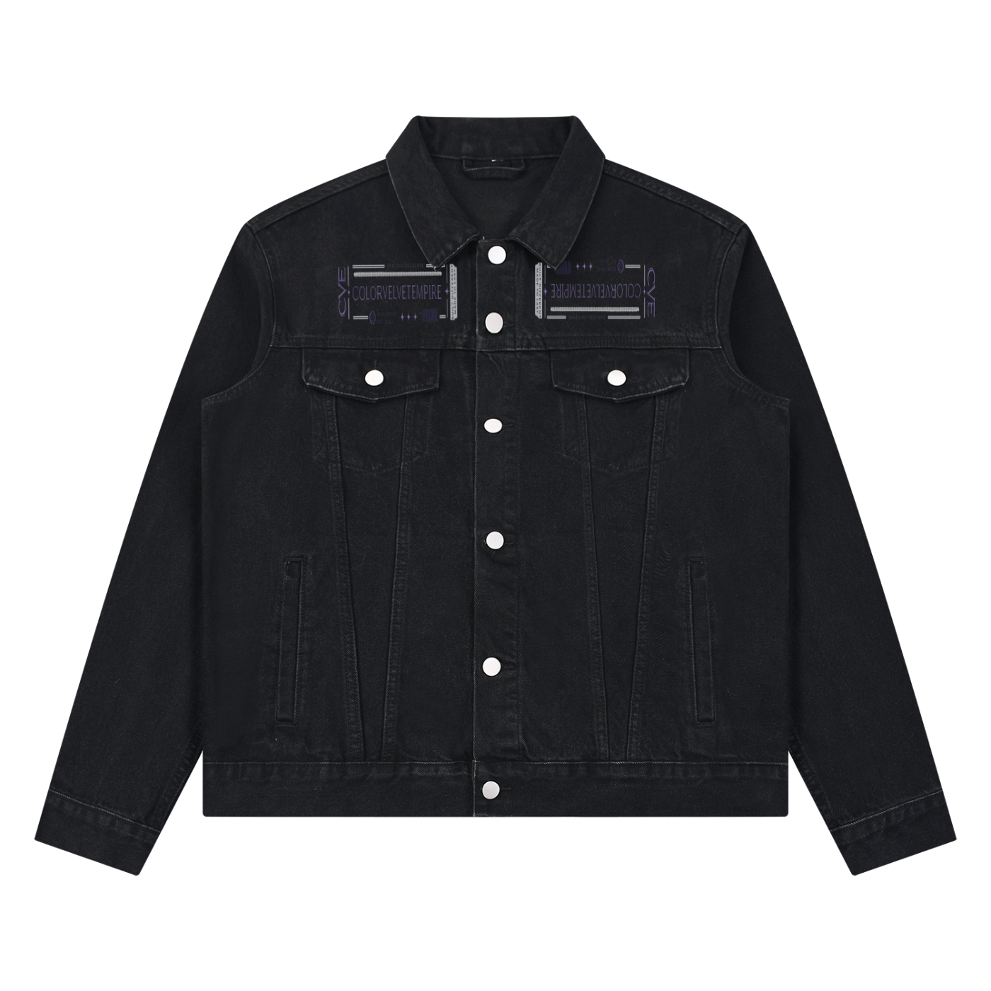 Unisex Vintage Wash Denim Jacket